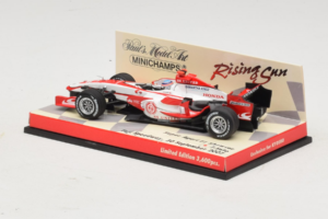Super Aguri SA07 T. Sato F1 Showcar 2007 Minichamps 1:43 403080092 Metal — zdjęcie 3 z 5