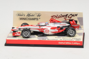 Super Aguri SA07 T. Sato F1 Showcar 2007 Minichamps 1:43 403080092 Metal