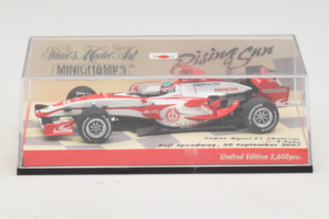Super Aguri SA07 T. Sato F1 Showcar 2007 Minichamps 1:43 403080092 Metal — zdjęcie 5 z 5
