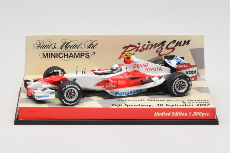 Toyota TF107 #12 J. Trulli Showcar 2007 Minichamps 1:43 403070082 Metal