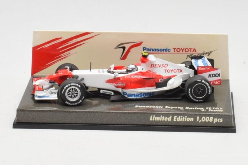 Toyota TF108 Showcar J. Trulli 2008 Minichamps 1:43 AM601297 Metal