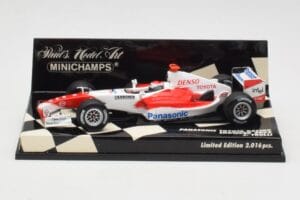 Toyota TF105 Panasonic Racing #16 J. Trulli F1 2005 Minichamps 1:43 400050086 Metal