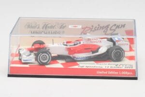 Toyota TF107 #12 J. Trulli F1 2007 Minichamps 1:43 403080081 Metal — zdjęcie 5 z 5