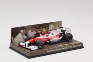 Toyota TF109 Panasonic Toyota Racing #9 J. Trulli F1 2009 Minichamps 1:43 AM62130 Metal — zdjęcie 2 z 5
