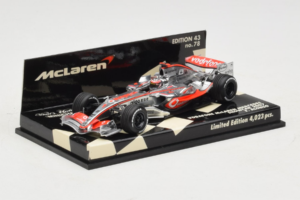 McLaren MP4-22 Mercedes #1 F. Alonso Vodafone McLaren Showcar F1 2007 Minichamps 1:43 530074371 Metal — zdjęcie 2 z 5