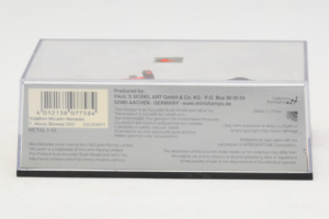 McLaren MP4-22 Mercedes #1 F. Alonso Vodafone McLaren Showcar F1 2007 Minichamps 1:43 533074371 Metal — zdjęcie 5 z 5