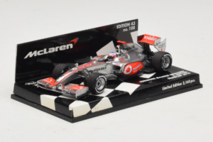Vodafone McLaren Mercedes MP4-25 J. Button F1 Showcar 2010 Minichamps 1:43 530104371 Metal — zdjęcie 2 z 5