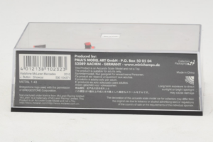 Vodafone McLaren Mercedes MP4-25 J. Button F1 Showcar 2010 Minichamps 1:43 530104371 Metal — zdjęcie 4 z 5
