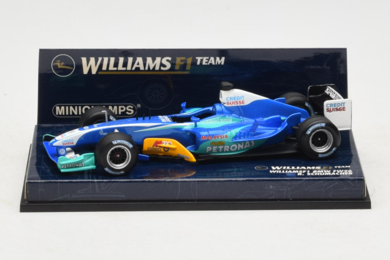 Williams FW26 BMW #4 R. Schumacher Williams BMW F1 Team 2004 Minichamps 1:43 400040004 Metal