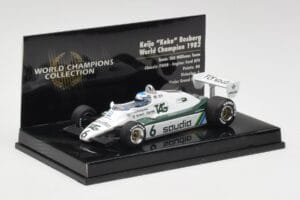 Williams FW08 #6 K. Rosberg F1 World Champion 1982 Minichamps 1:43 436820106 Metal — zdjęcie 3 z 4