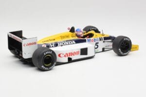 Williams FW11 Honda #5 N. Mansell F1 1986 MCG 1:18 MCG18627F Metal — zdjęcie 2 z 6