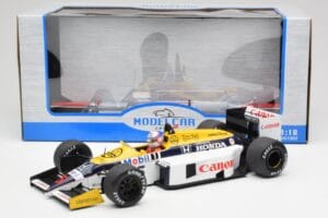 Williams FW11 Honda #5 N. Mansell F1 1986 MCG 1:18 MCG18627F Metal — zdjęcie 6 z 6