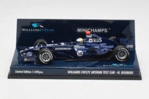 Williams FW27C N. Rosberg F1 Test 2005 Minichamps 1:43 400050110 Metal