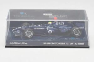 Williams FW27C BMW #7 M. Webber Test Car F1 2005 Minichamps 1:43 400050109 Metal — zdjęcie 5 z 5