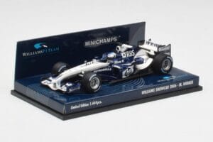 Williams FW28 M. Webber Showcar F1 2006 Minichamps 1:43 400060079 Metal — zdjęcie 2 z 5