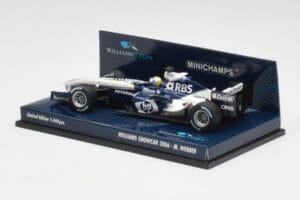 Williams FW28 M. Webber Showcar F1 2006 Minichamps 1:43 400060079 Metal — zdjęcie 3 z 5
