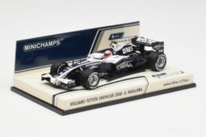 Williams FW30 K. Nakajima F1 Showcar Version 1 2008 Minichamps 1:43 400080078 Metal — zdjęcie 3 z 5