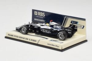 Williams FW30 N. Rosberg F1 Showcar 2008 Minichamps 1:43 403080077 Metal — zdjęcie 4 z 4