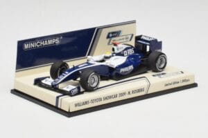 Williams FW31 N. Rosberg F1 Showcar 2009 Minichamps 1:43 400090086 Metal — zdjęcie 2 z 4