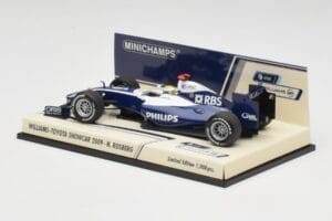 Williams FW31 N. Rosberg F1 Showcar 2009 Minichamps 1:43 400090086 Metal — zdjęcie 3 z 4