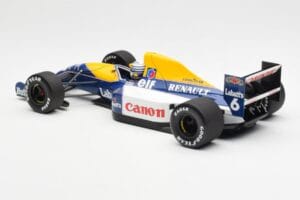 Williams Renault FW14 #6 R. Patrese F1 1991 Minichamps 1:18 100910006 Metal — zdjęcie 7 z 8