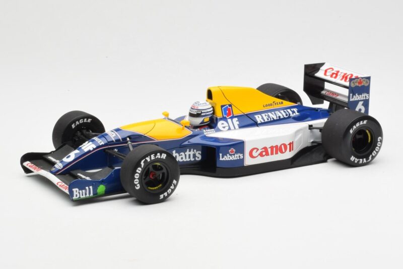 Williams Renault FW14 #6 R. Patrese F1 1991 Minichamps 1:18 100910006 Metal