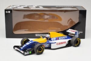 Williams FW15C Renault #2 A. Prost F1 World Champion 1993 Minichamps 1:18 180930002 Żywica — zdjęcie 7 z 7