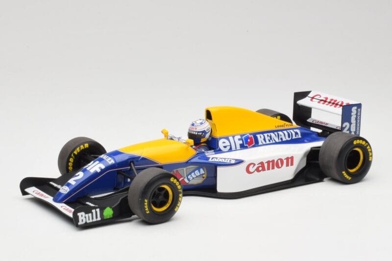 Williams FW15C Renault #2 A. Prost F1 World Champion 1993 Minichamps 1:18 180930002 Żywica