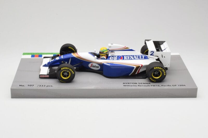 Williams Renault FW16 #2 A. Senna Pacific GP 1994 Minichamps 1:18 543941802 Metal