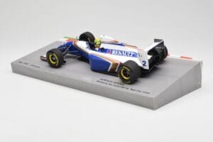 Williams Renault FW16 #2 A. Senna Test Car 1994 Minichamps 1:18 543941800 Metal — zdjęcie 5 z 7