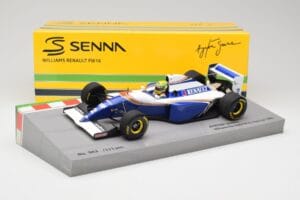 Williams Renault FW16 #2 A. Senna Test Car 1994 Minichamps 1:18 543941800 Metal — zdjęcie 7 z 7