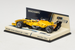 Williams FW29 Toyota A. Wurz Williams F1 Team Showcar 2007 Minichamps 1:43 400070087 Metal — zdjęcie 3 z 5