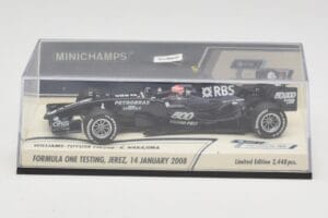 Williams Toyota FW29B K. Nakajima Jerez Test 14 January 2008 Minichamps 1:43 400080108 Metal — zdjęcie 5 z 5