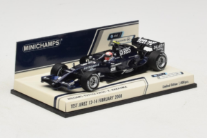 Williams FW30 Toyota #8 K. Nakajima Test Jerez Feb 2008 Minichamps 1:43 400080208 Metal — zdjęcie 2 z 5