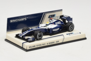 Williams FW31 Toyota #16 N. Rosberg F1 2009 Minichamps 1:43 400090016 Metal — zdjęcie 2 z 5