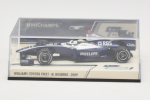 Williams FW31 Toyota #16 N. Rosberg F1 2009 Minichamps 1:43 400090016 Metal — zdjęcie 4 z 5