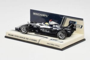 Williams FW30 Toyota Showcar #16 N. Rosberg F1 2008 Minichamps 1:43 400080077 Metal — zdjęcie 3 z 5