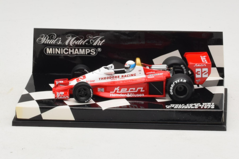 Wolf WR1 Ford Theodore Racing K. Rosberg F1 1978 Minichamps 1:43 400780032 Metal
