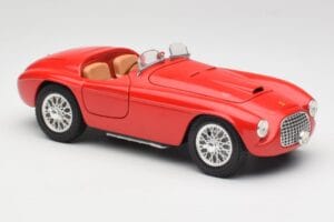 Ferrari 125 S Czerwony Hot Wheels 1:18 L2954 Metal — zdjęcie 6 z 8