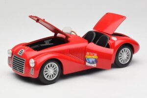 Ferrari 166 MM Barchetta Czerwony Hot Wheels 1:18 B6054 Metal — zdjęcie 2 z 8