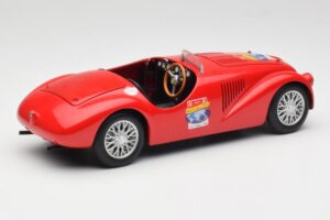 Ferrari 166 MM Barchetta Czerwony Hot Wheels 1:18 B6054 Metal — zdjęcie 3 z 8