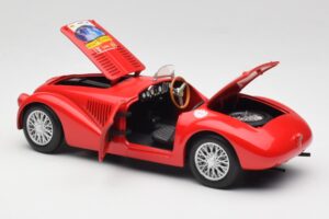 Ferrari 166 MM Barchetta Czerwony Hot Wheels 1:18 B6054 Metal — zdjęcie 5 z 8