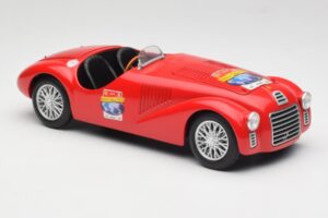 Ferrari 166 MM Barchetta Czerwony Hot Wheels 1:18 B6054 Metal — zdjęcie 6 z 8