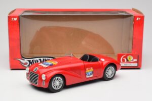 Ferrari 166 MM Barchetta Czerwony Hot Wheels 1:18 B6054 Metal — zdjęcie 8 z 8