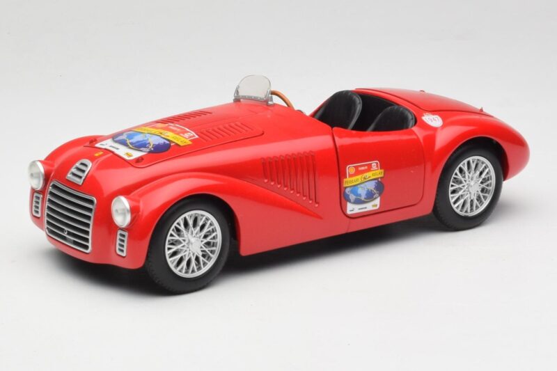 Ferrari 166 MM Barchetta Czerwony Hot Wheels 1:18 B6054 Metal