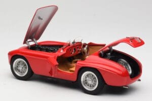 Ferrari 166 MM Czerwony Hot Wheels 1:18 L2989 Metal — zdjęcie 5 z 8