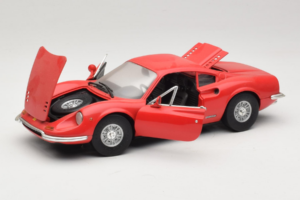Ferrari Dino 246 GT Czerwony Anson 1:18 303597 Metal — zdjęcie 2 z 8
