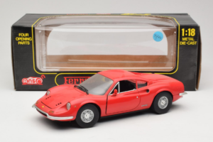 Ferrari Dino 246 GT Czerwony Anson 1:18 303597 Metal — zdjęcie 8 z 8