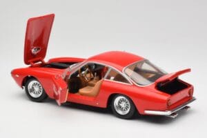 Ferrari 250 GT Berlinetta SWB Czerwony Hot Wheels 1:18 B6053 Metal — zdjęcie 5 z 8
