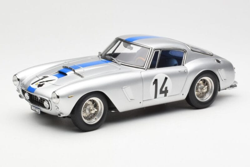 Ferrari 250 GT SWB #14 P. Noblet / J. Guichet Team Noblet 3rd Place 24 Hours of Le Mans 1961 CMC 1:18 M-079 Metal